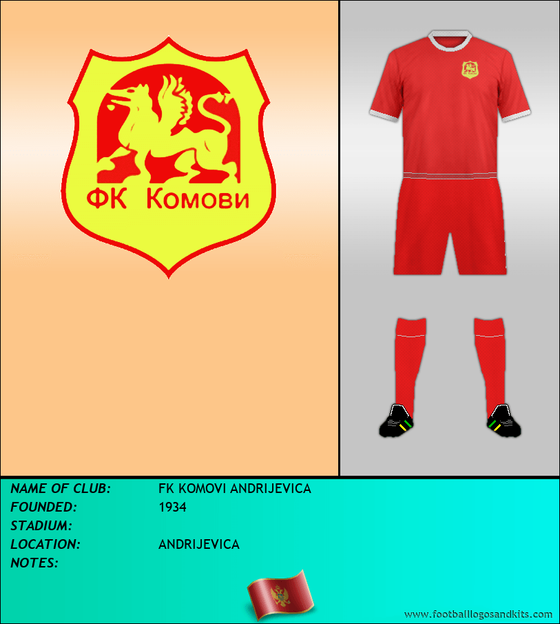 Logo of FK KOMOVI ANDRIJEVICA