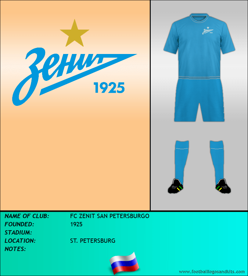 Logo of FC ZENIT SAN PETERSBURGO