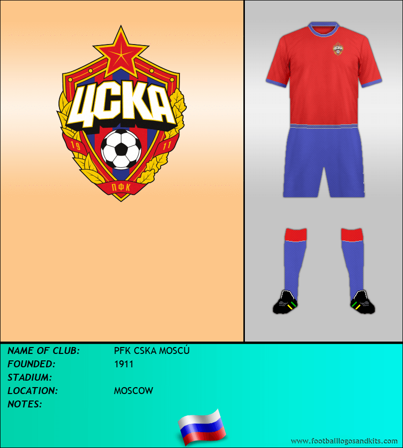 Logo of PFK CSKA MOSCÚ